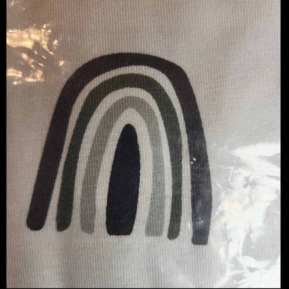 Kyte Baby Black/white Rainbow Bamboo Toddler Blanket - Picture 4 of 4